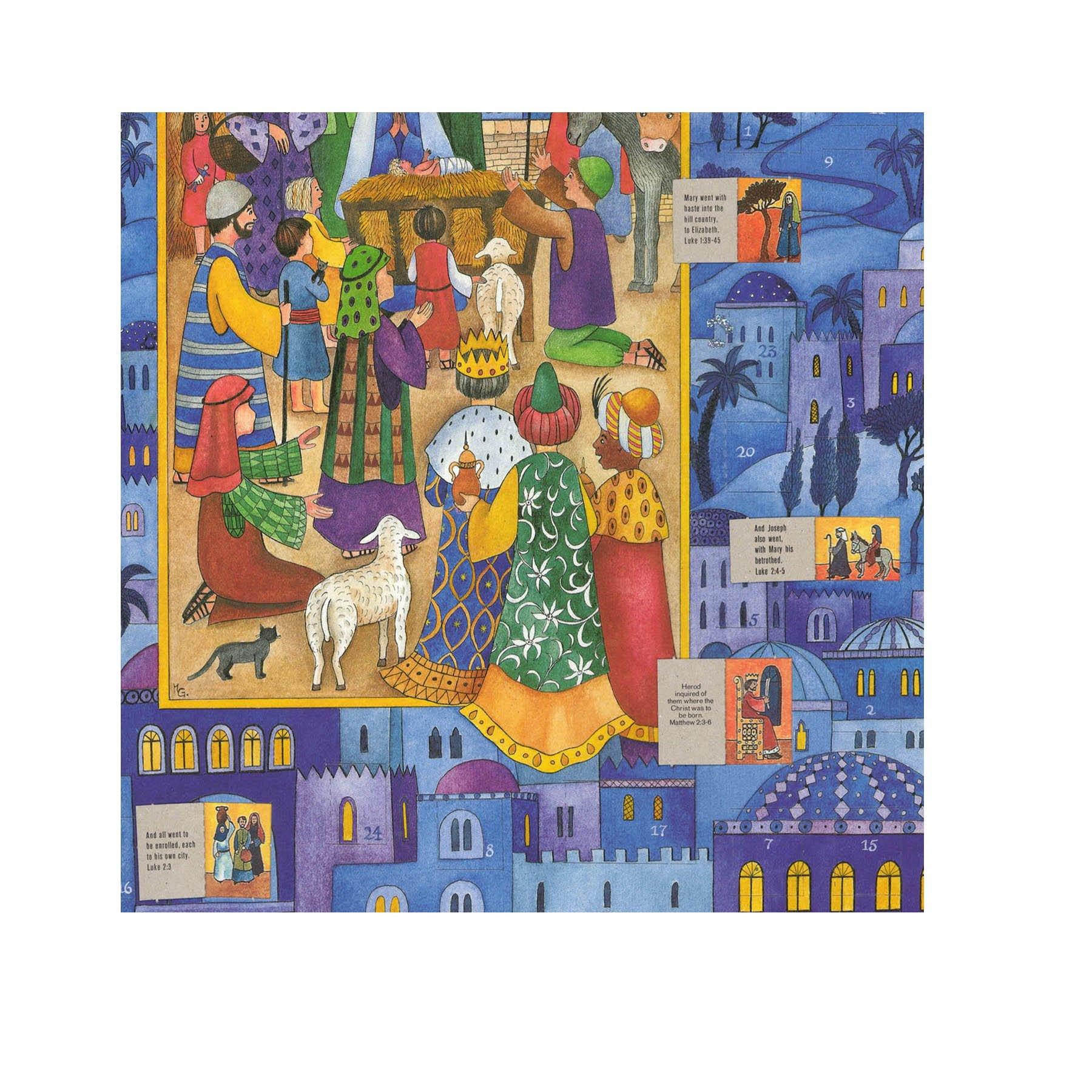 Adventskalender "Weihnachten in Bethlehem" - Sellmer Adventskalender