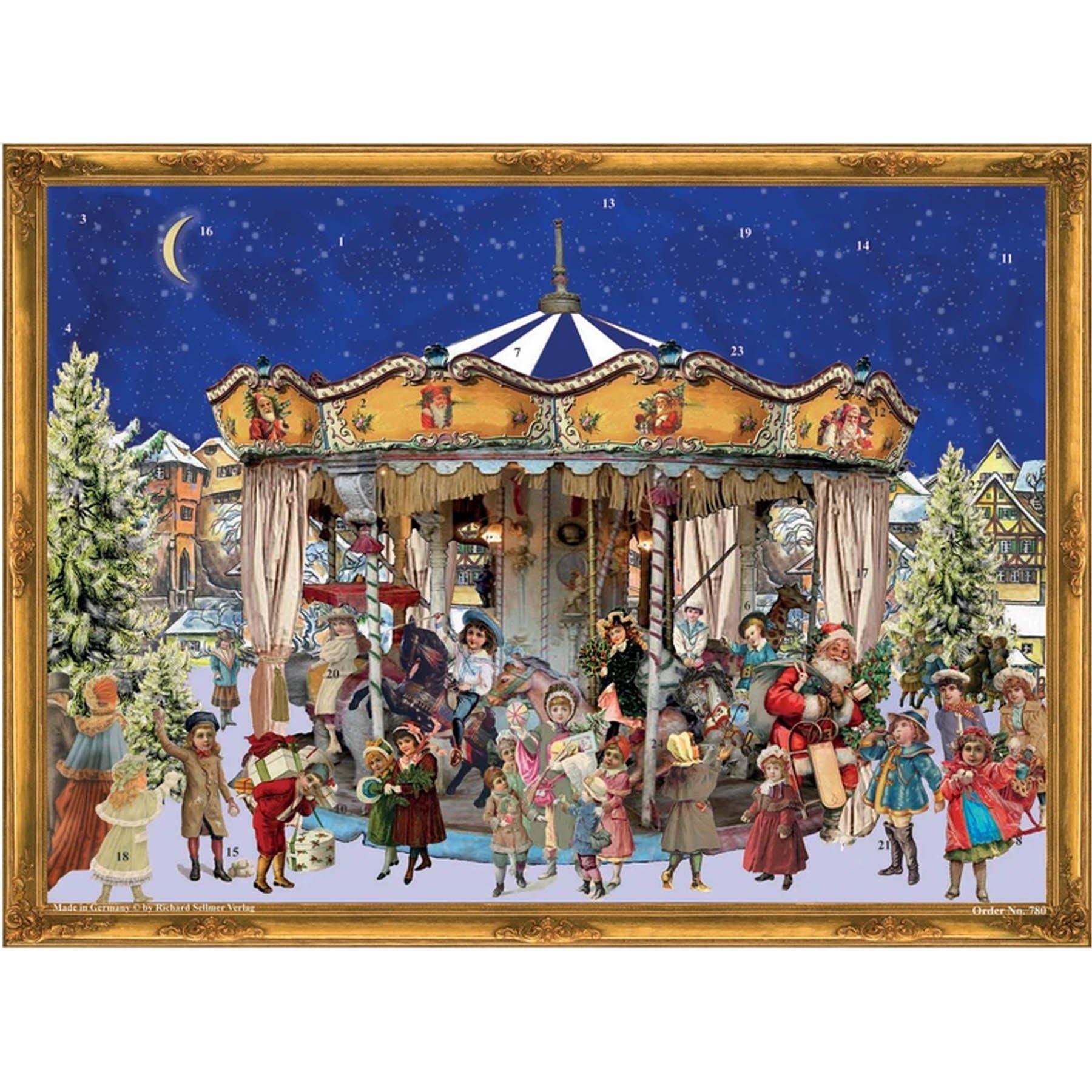 Adventskalender "Weihnachtskarussell" - Sellmer Adventskalender