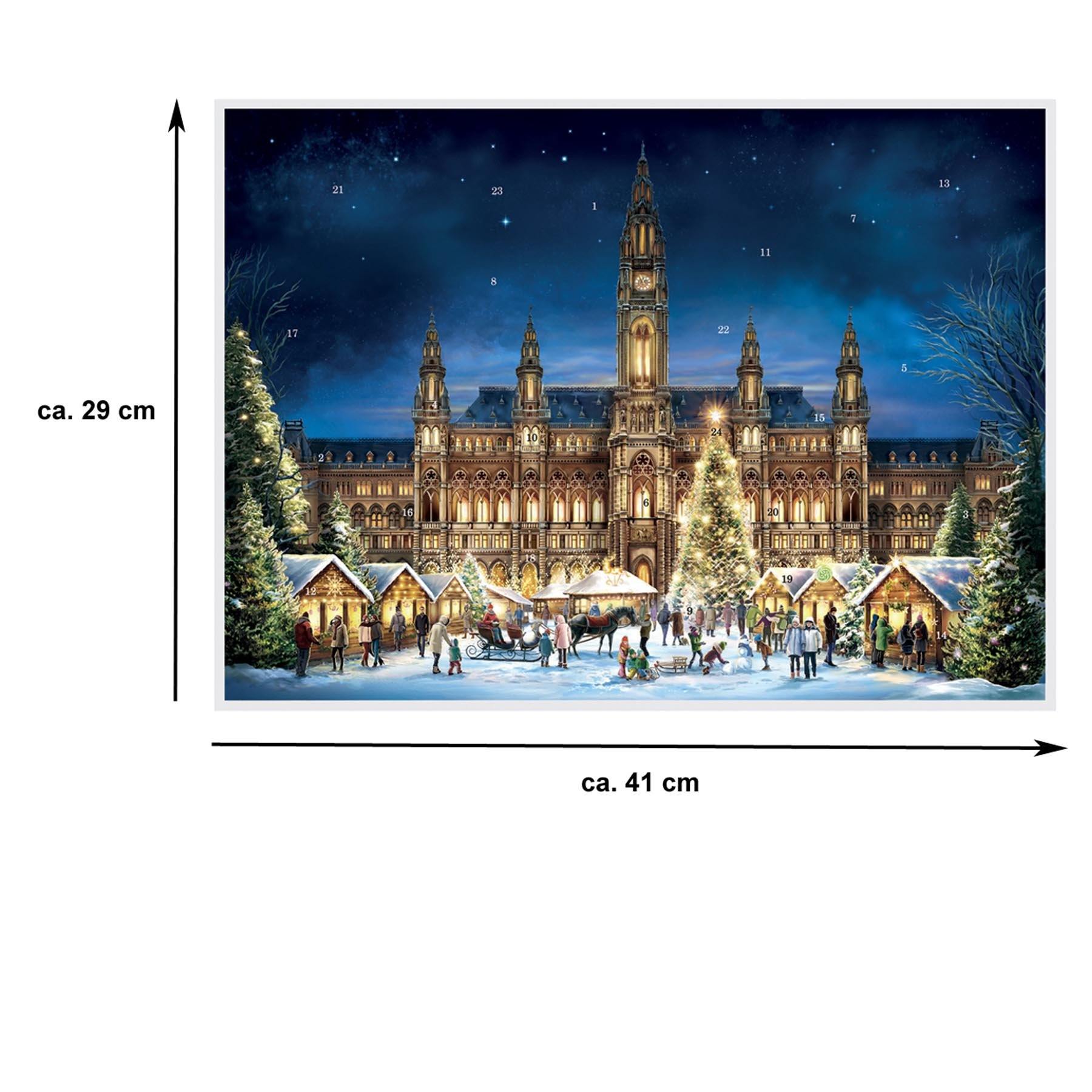 Adventskalender "Wien Rathaus" - Sellmer Adventskalender