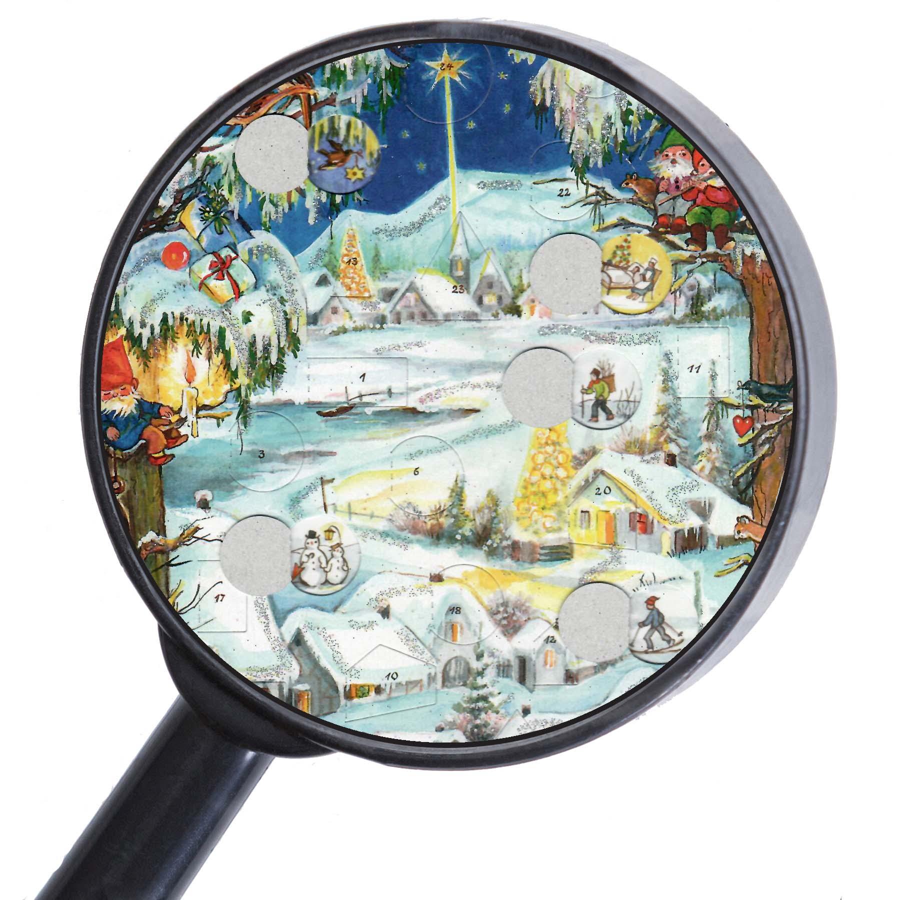 Adventskalender "Winterliches Dorf" - Sellmer Adventskalender