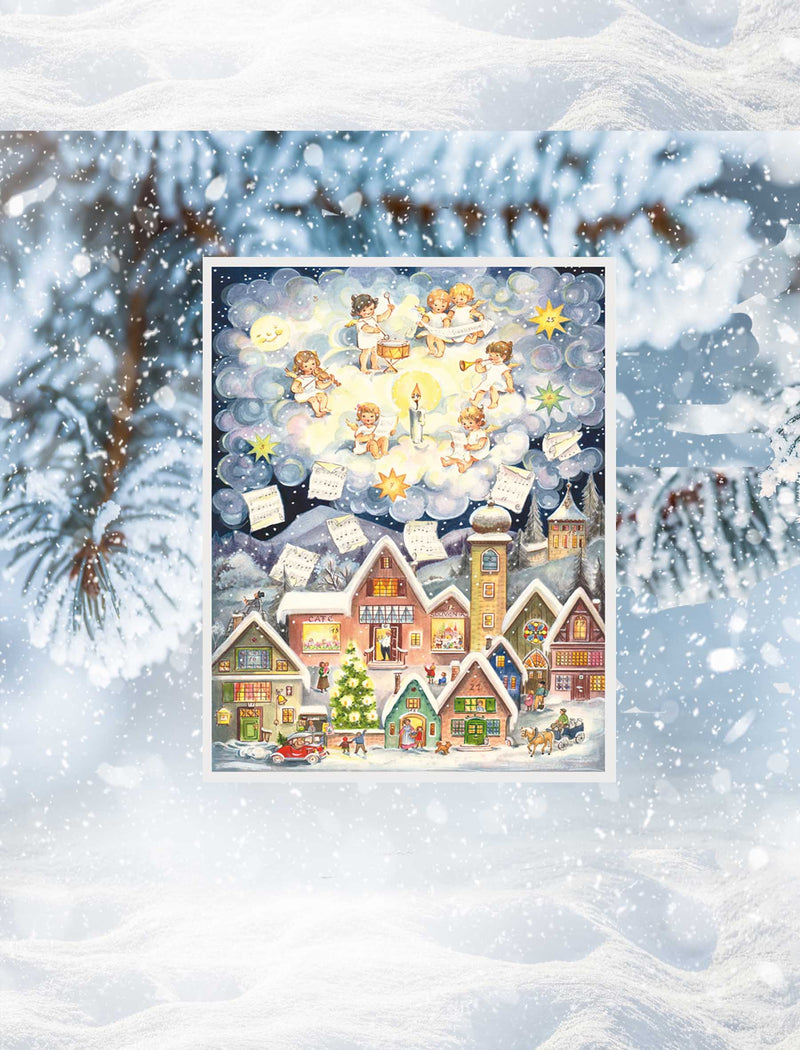 Ein Adventskalender macht Weihnachten nostalgisch