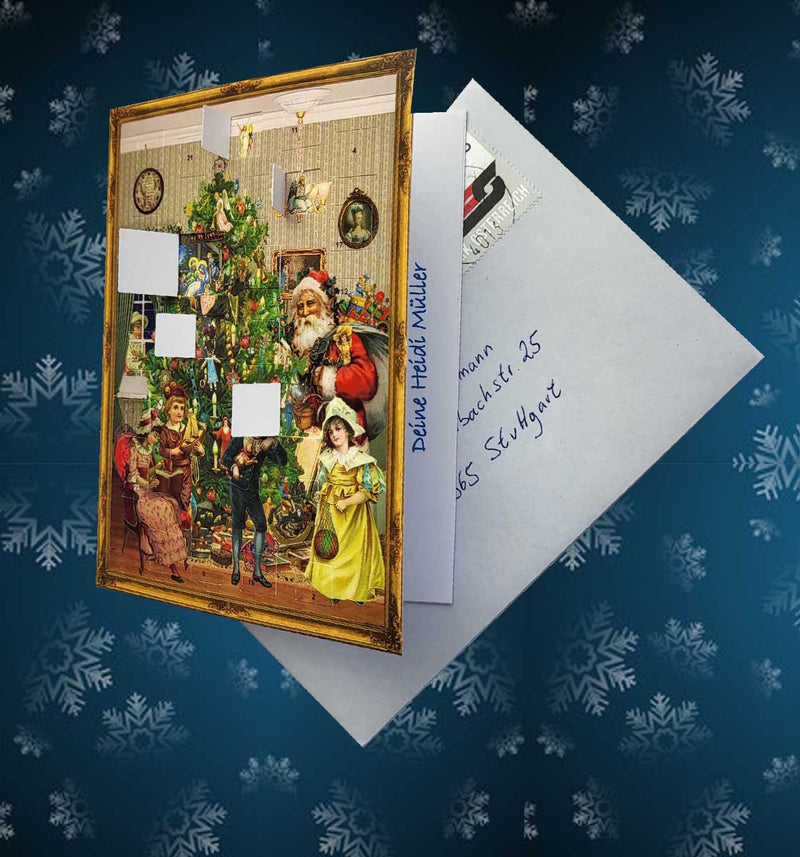 Postcard Advent Calendar