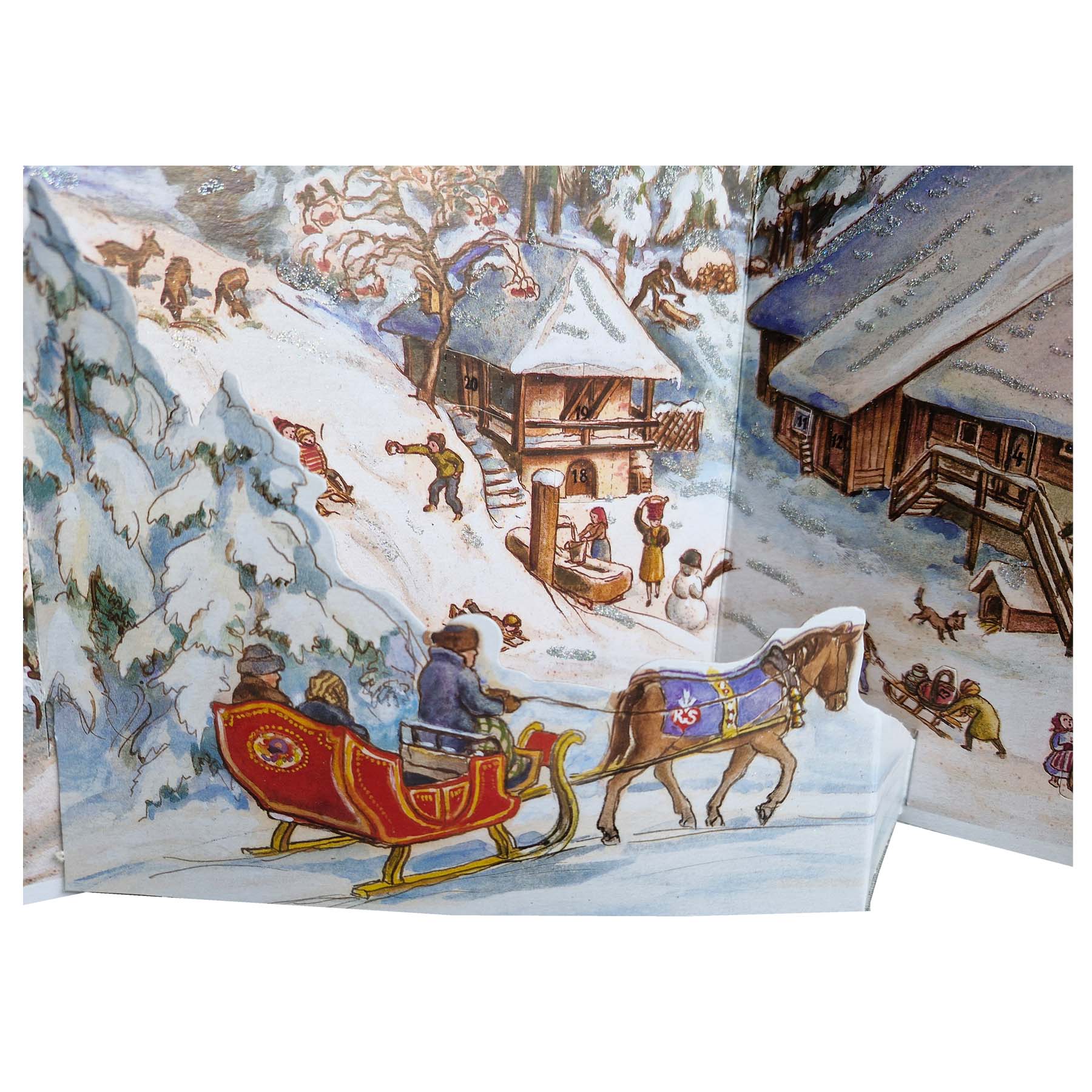 Weihnachten in den Alpen Kulisse thumbnail