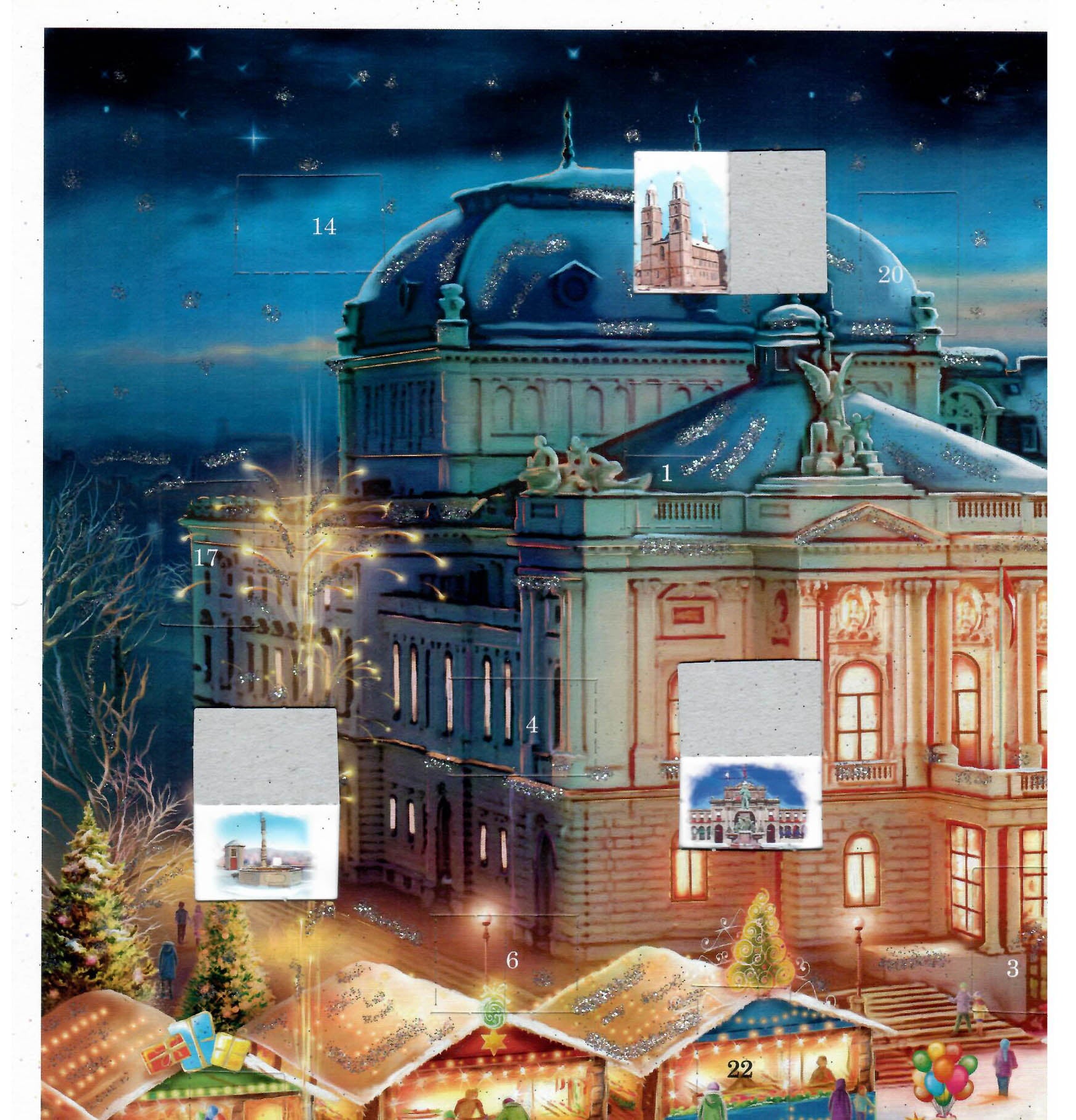 Adventskalender "Zürich-Oper" Ausschnitt