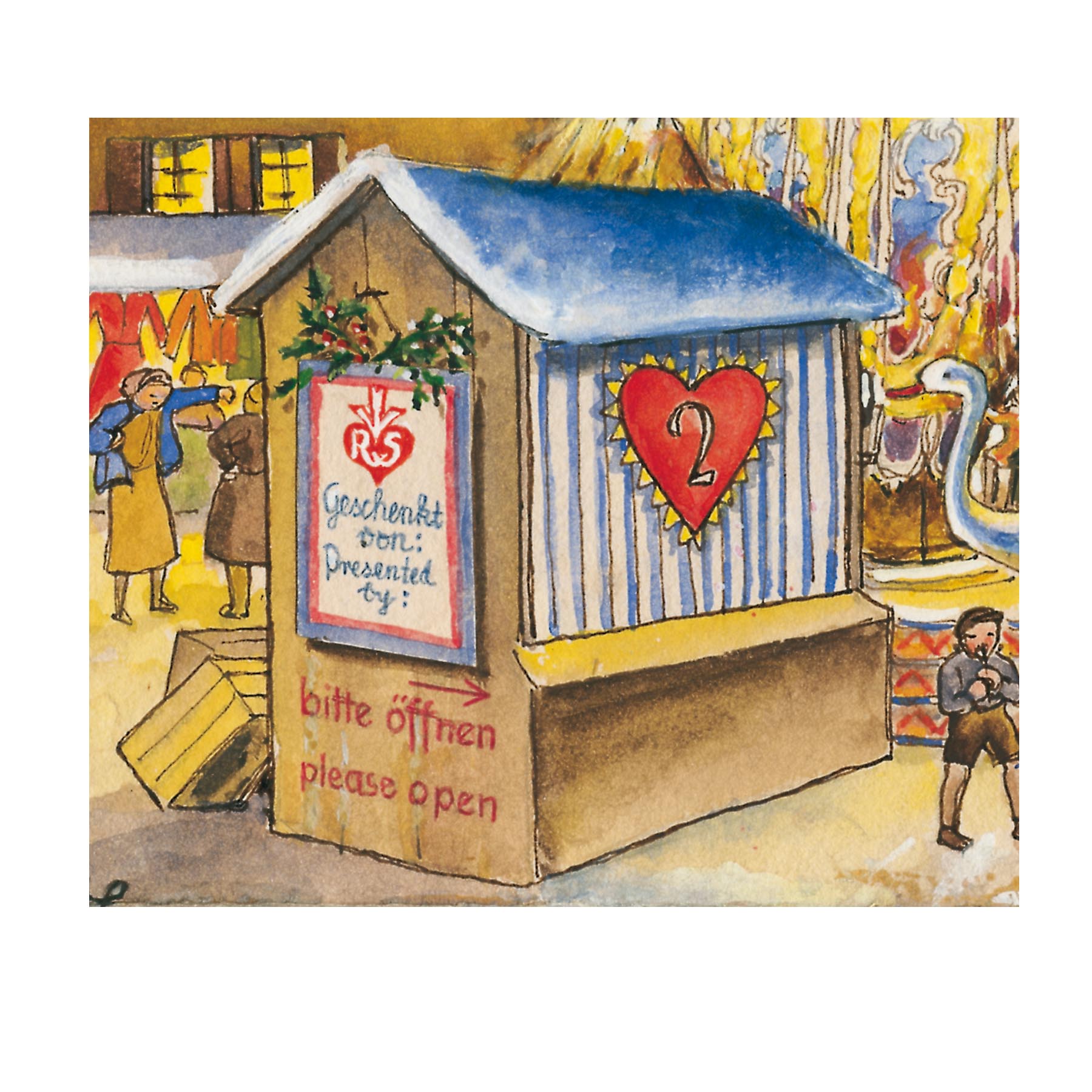 Panorama Advent Calendar "Kapellenplatz"