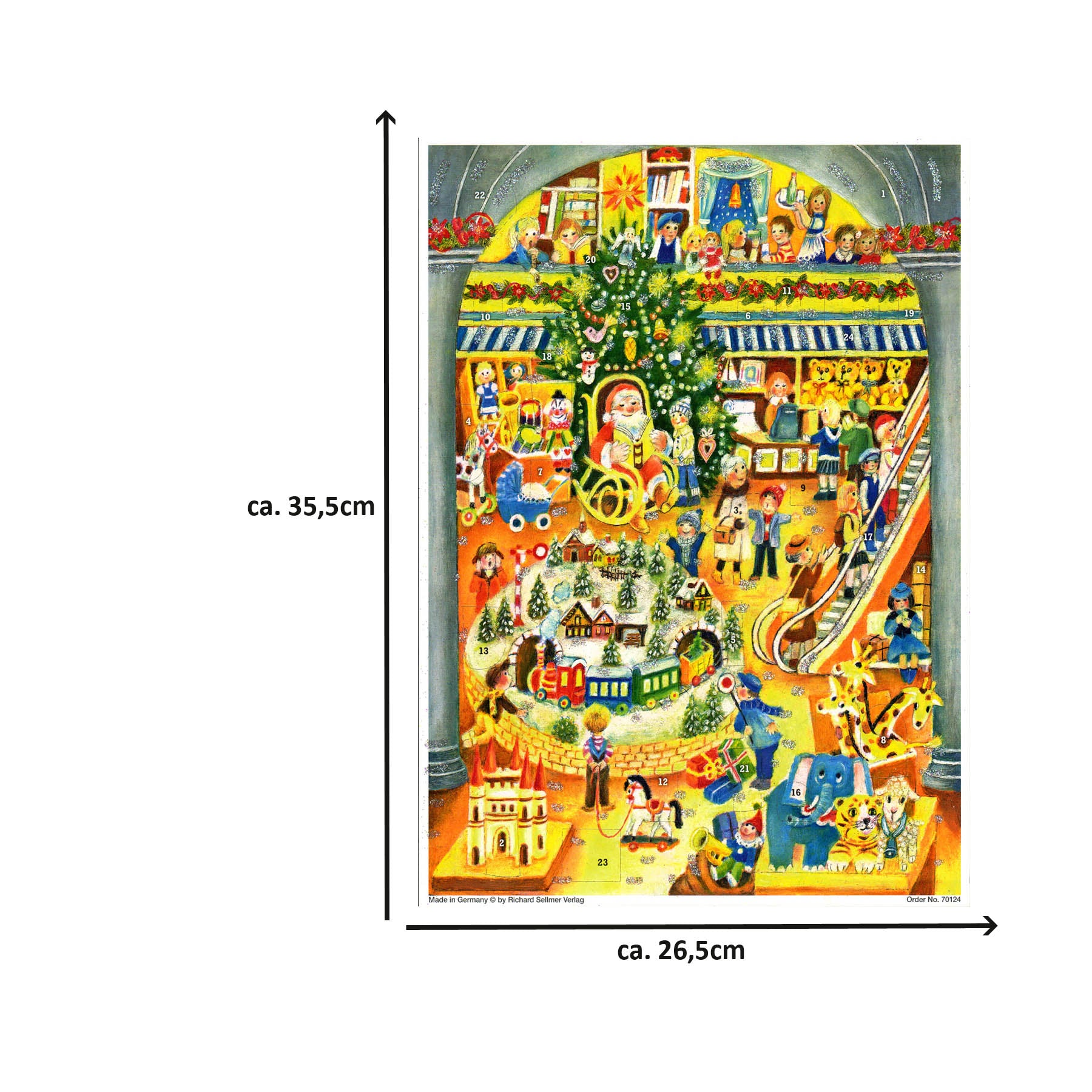 Advent calendar "Christmas Toy Store"