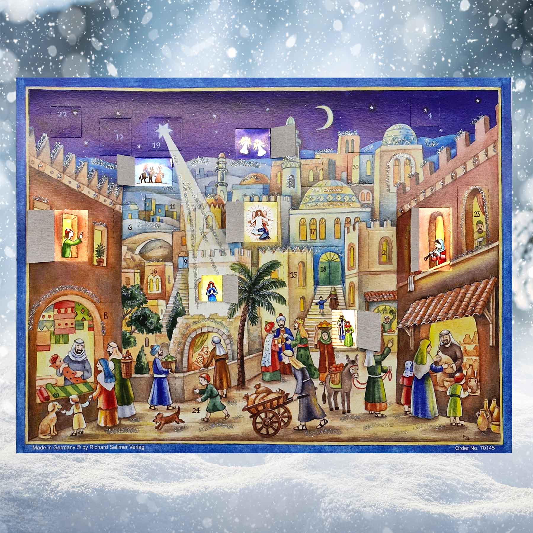 Advent calendar "Born in Bethlehem"