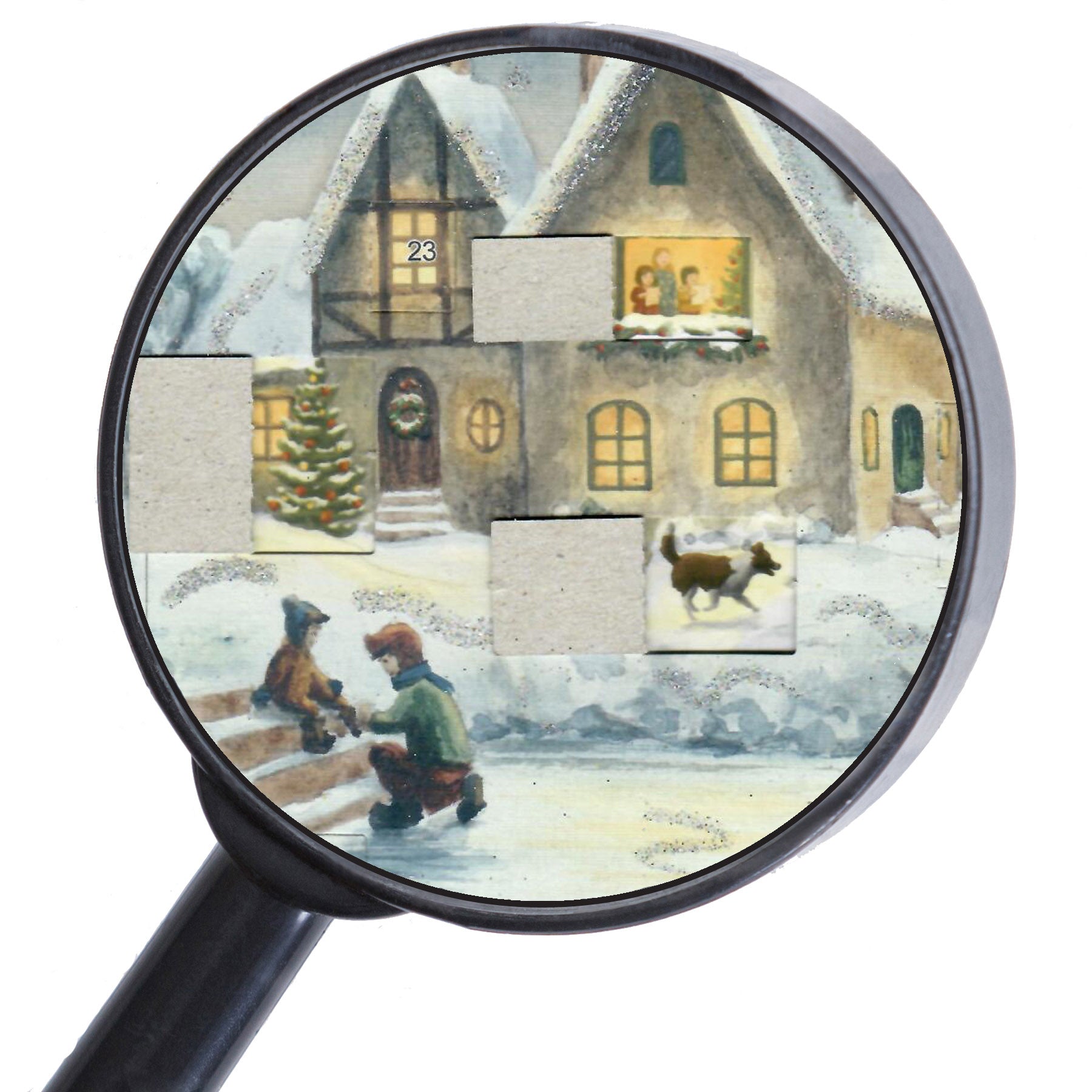 Lupenausschnitt Adventskalender 70160 thumbnail