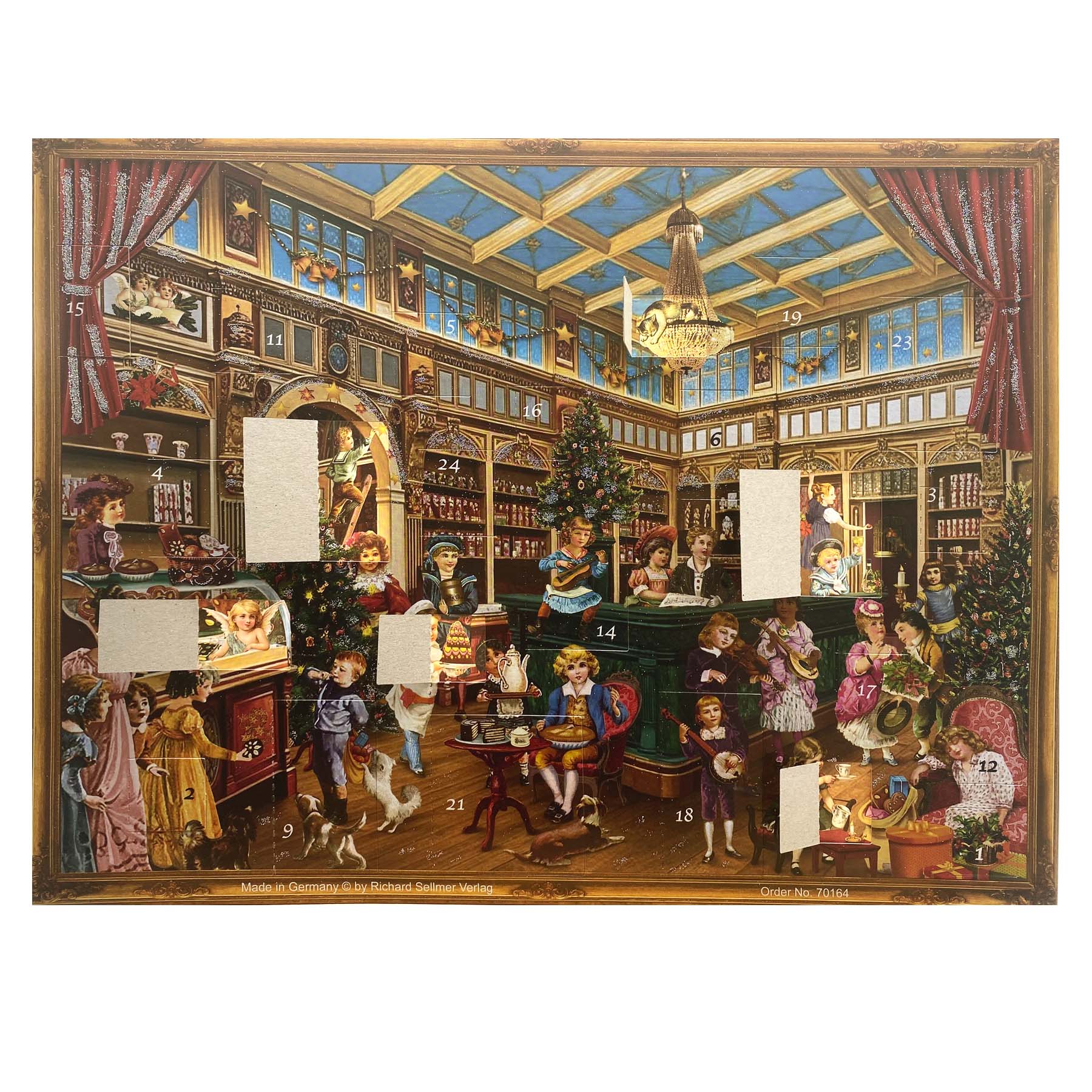 Adventskalender "Viktorianischer Kaufladen" - NEU
