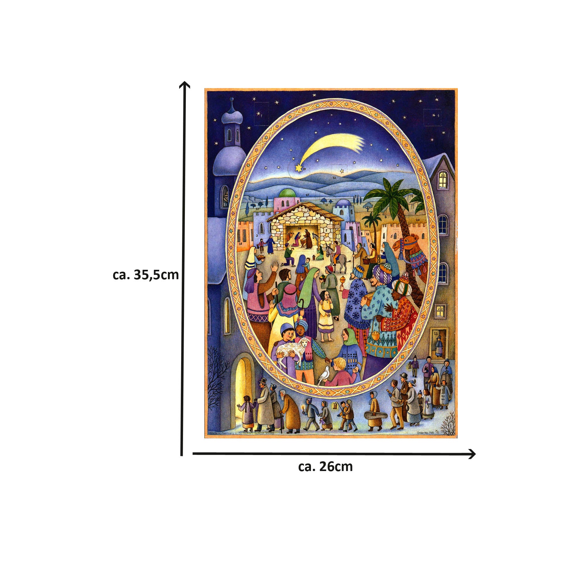 Advent calendar "Christmas is everywhere"