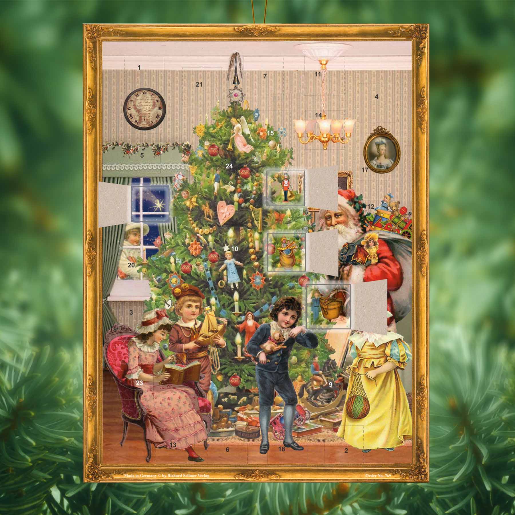 Advent calendar "Under the Christmas Tree"