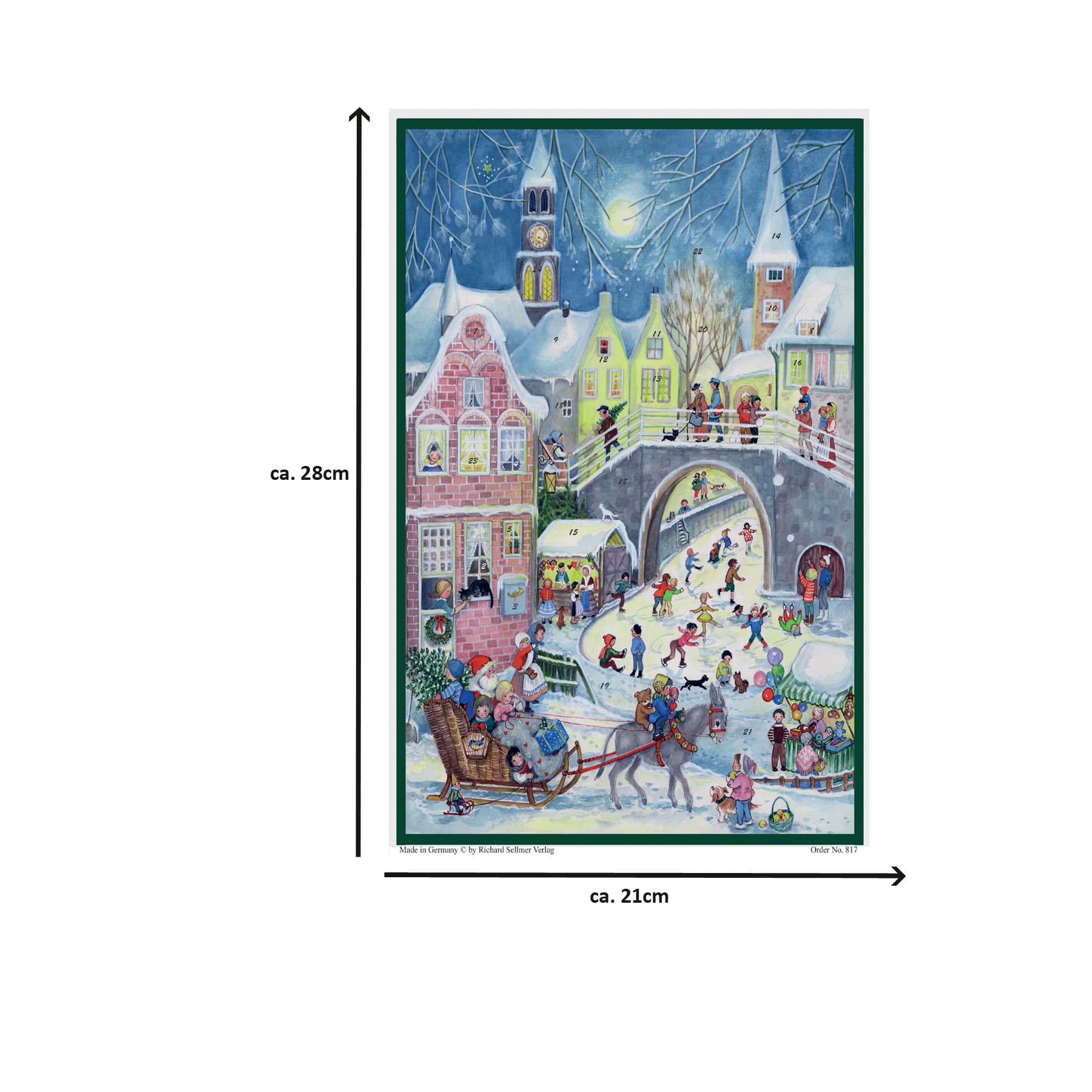 Größenangabe des Adventskalenders thumbnail