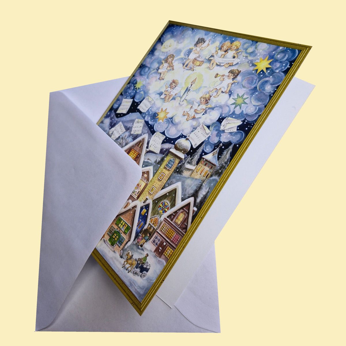 Christmas card “Angels’ Concert”