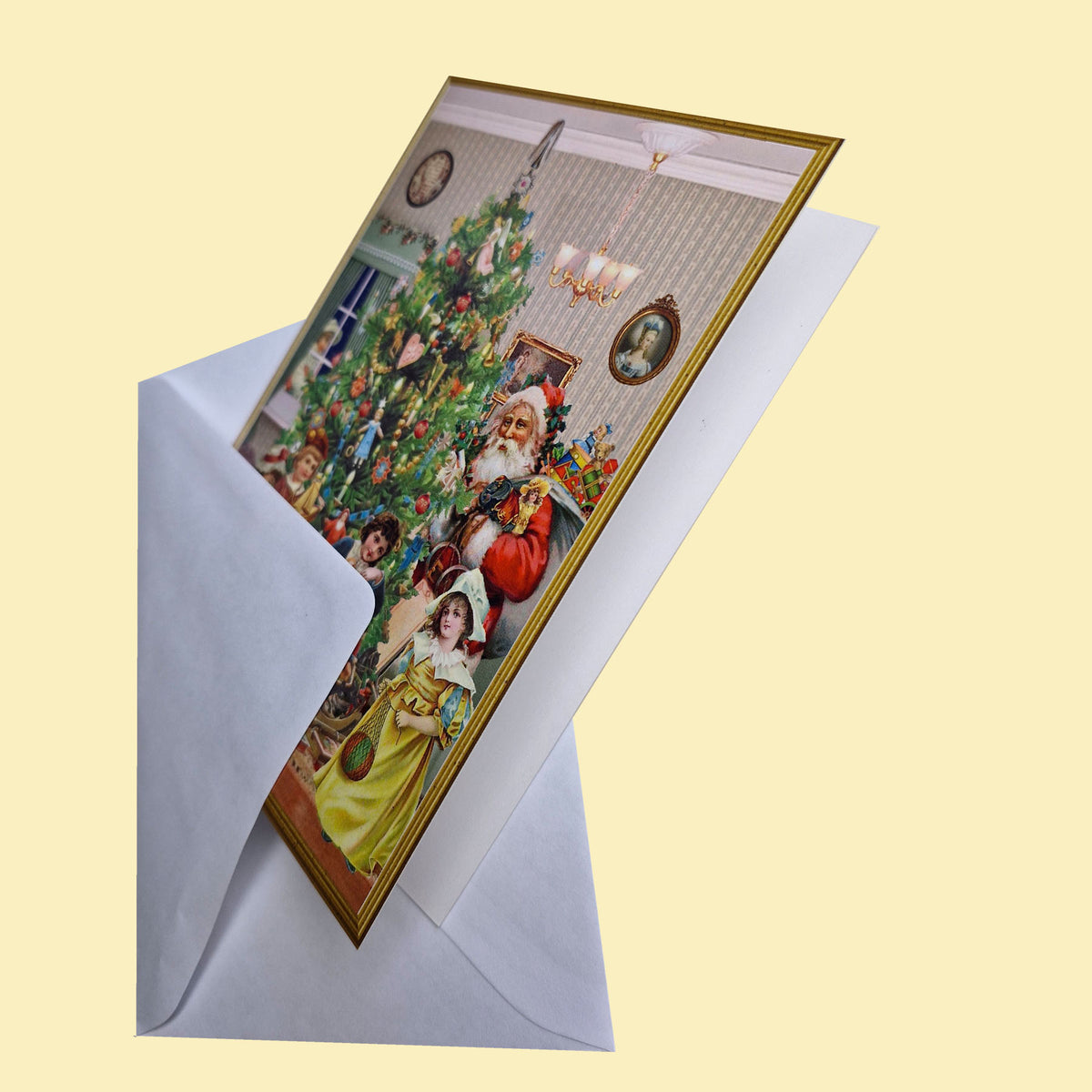 Christmas card “Christmas Eve”