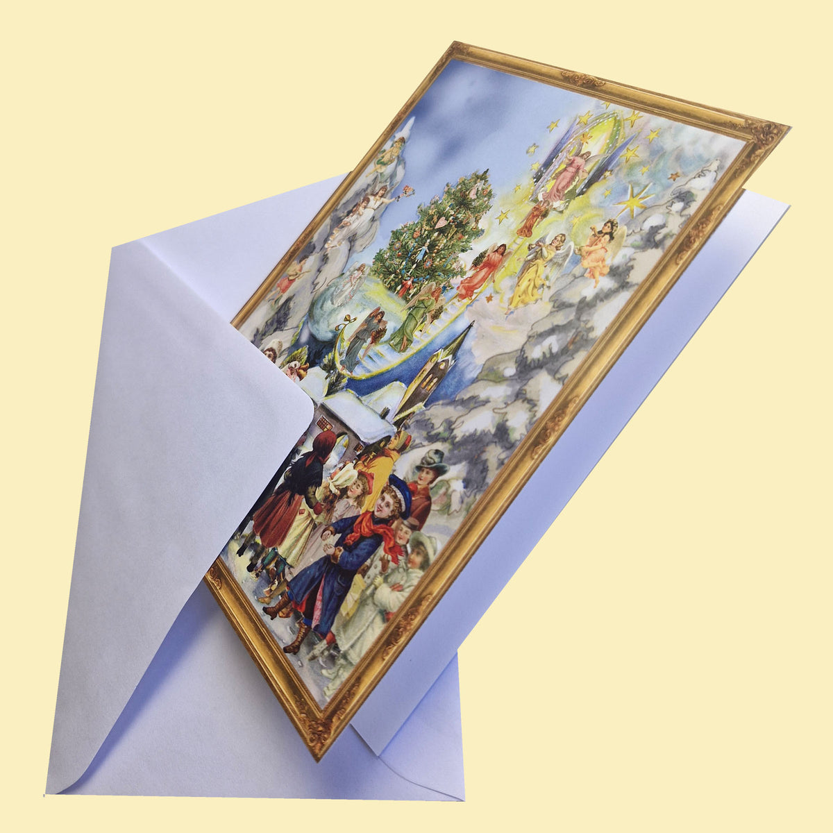 Christmas card “On the Ladder to Heaven”