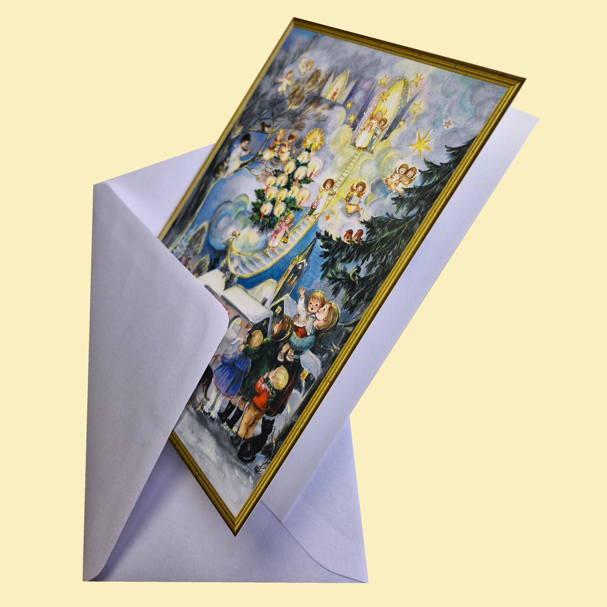 Christmas card “Behold the Ladder to Heaven”
