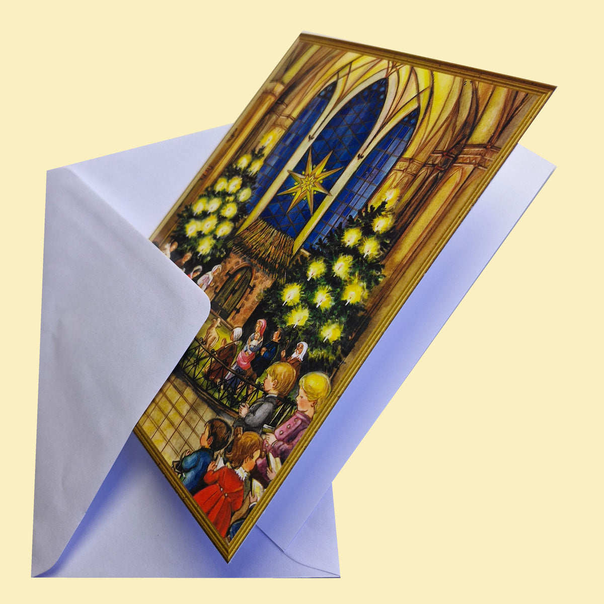 Christmas card “In the Church”