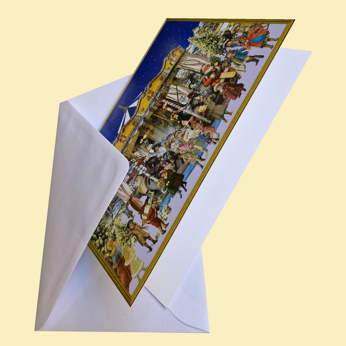 Christmas card Christmas Carousel