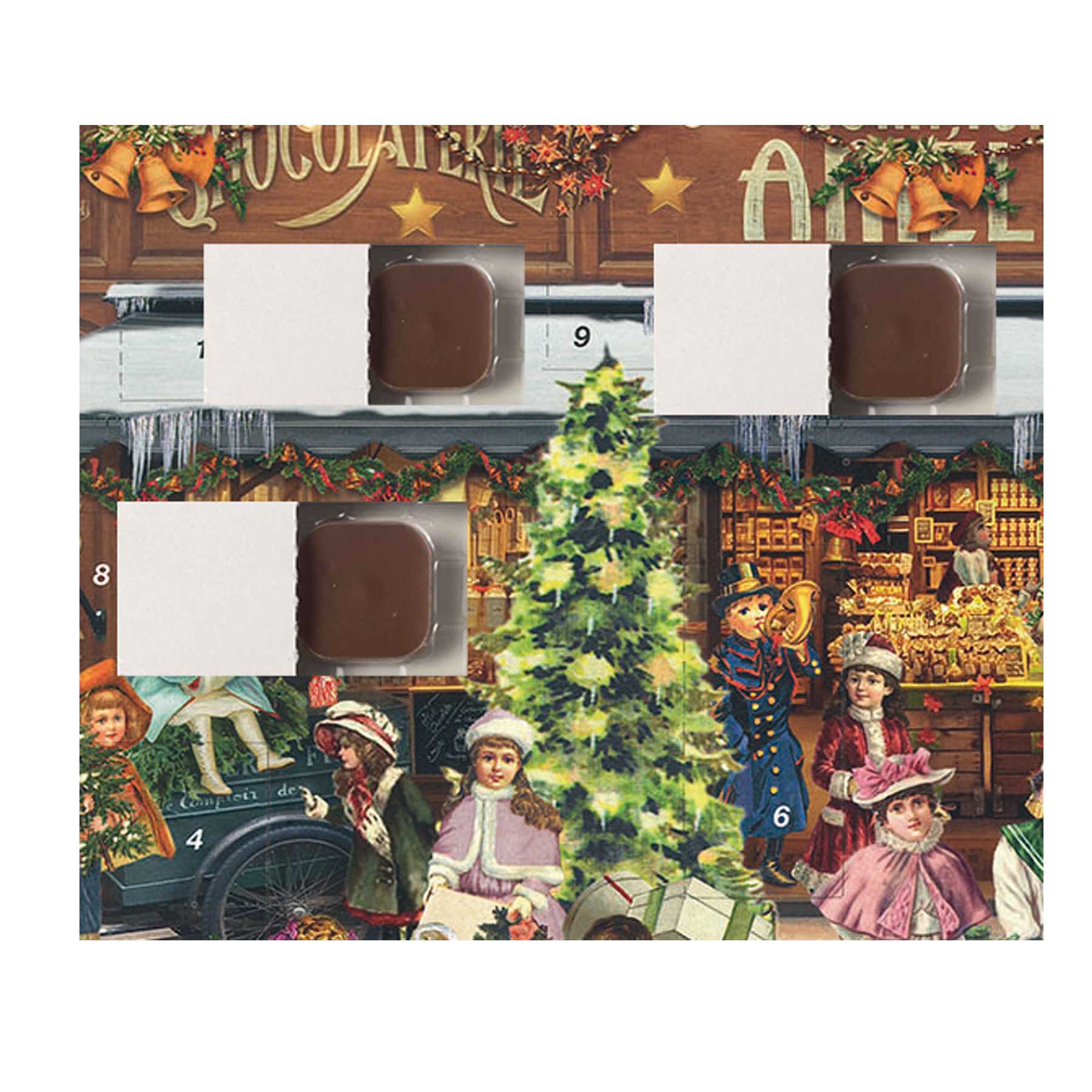 Chocolate Advent Calendar "Chocolaterie"