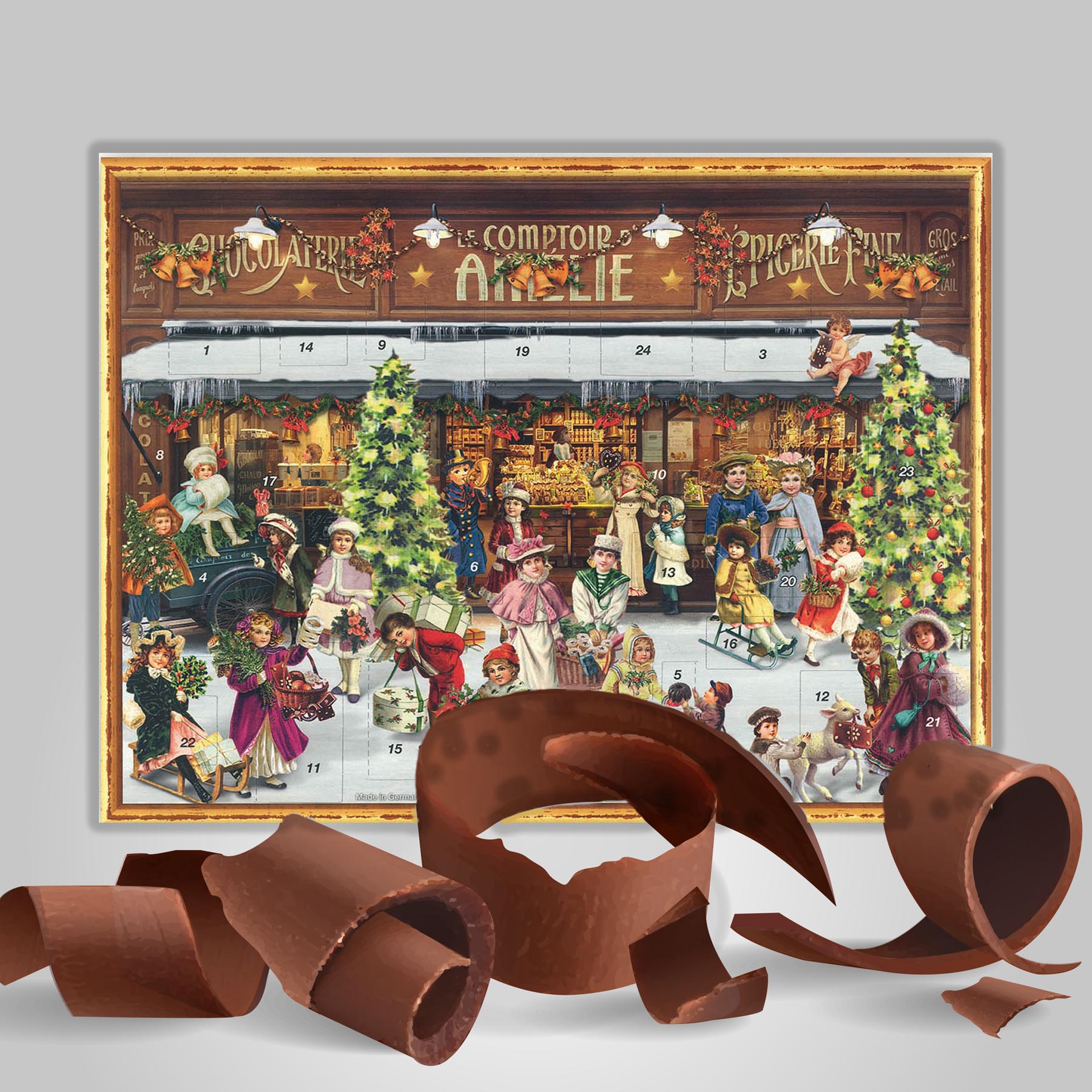 Chocolate Advent Calendar "Chocolaterie"