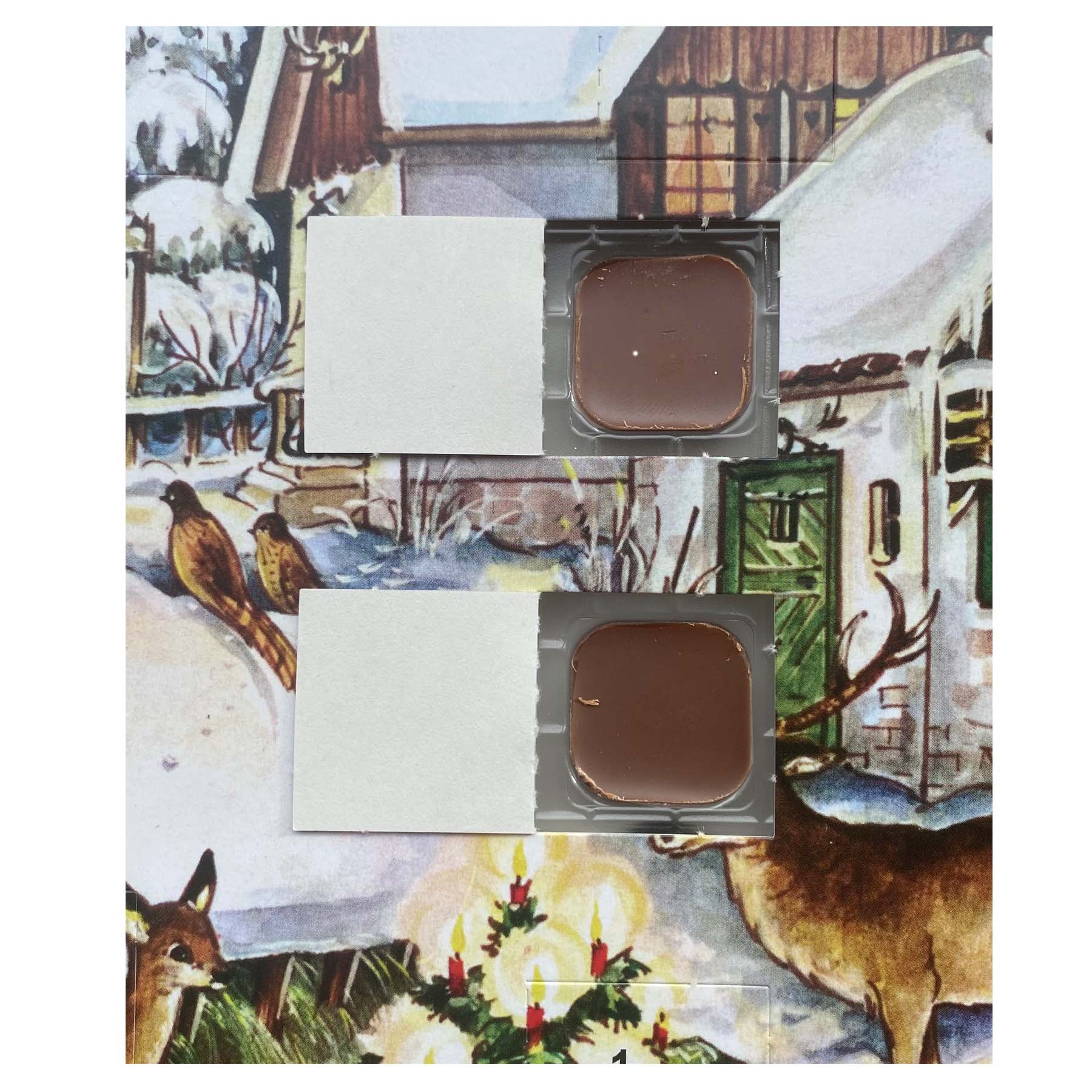 Chocolate Advent Calendar "Winter with the Animals"