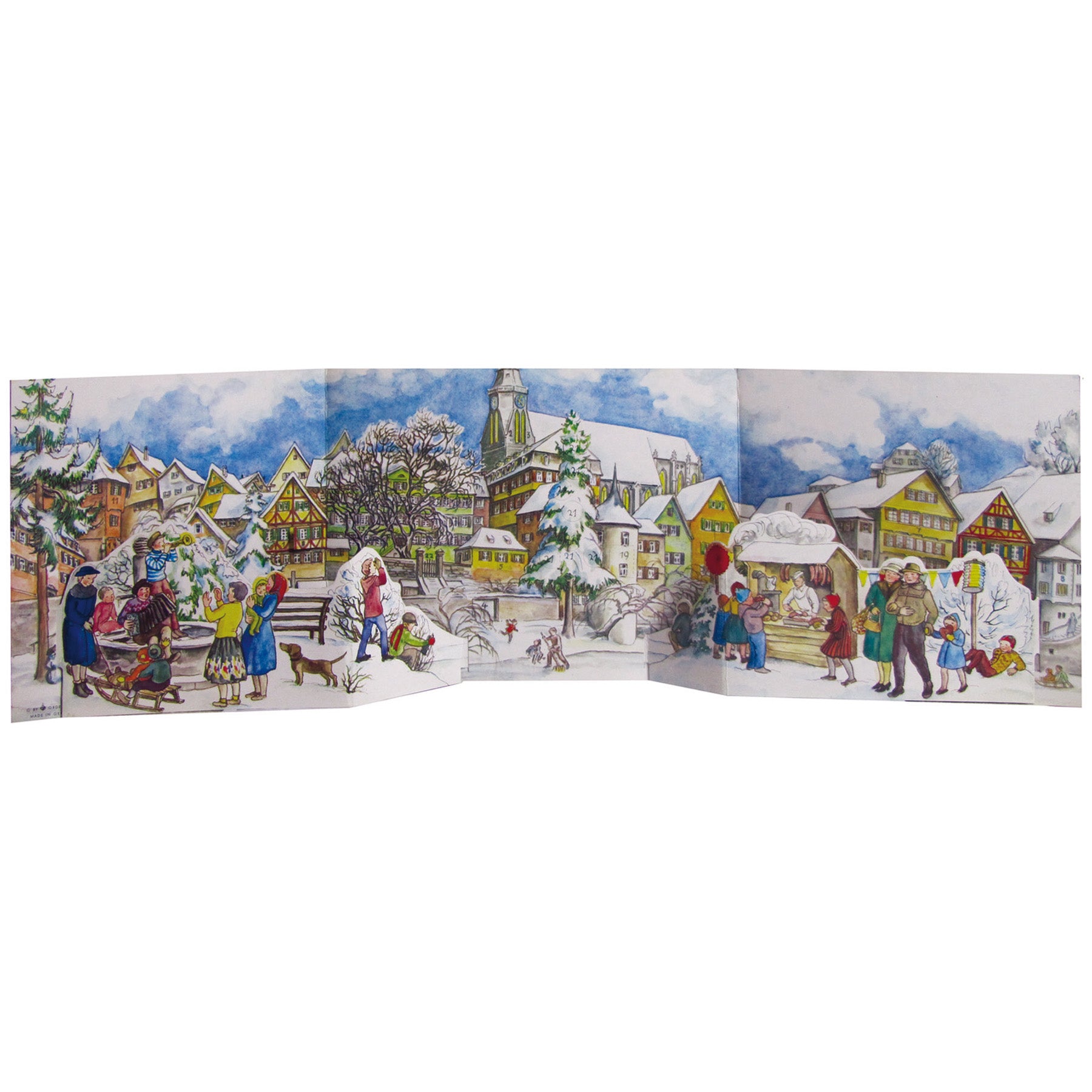 Advent calendar "On the Neckar Riverbank"