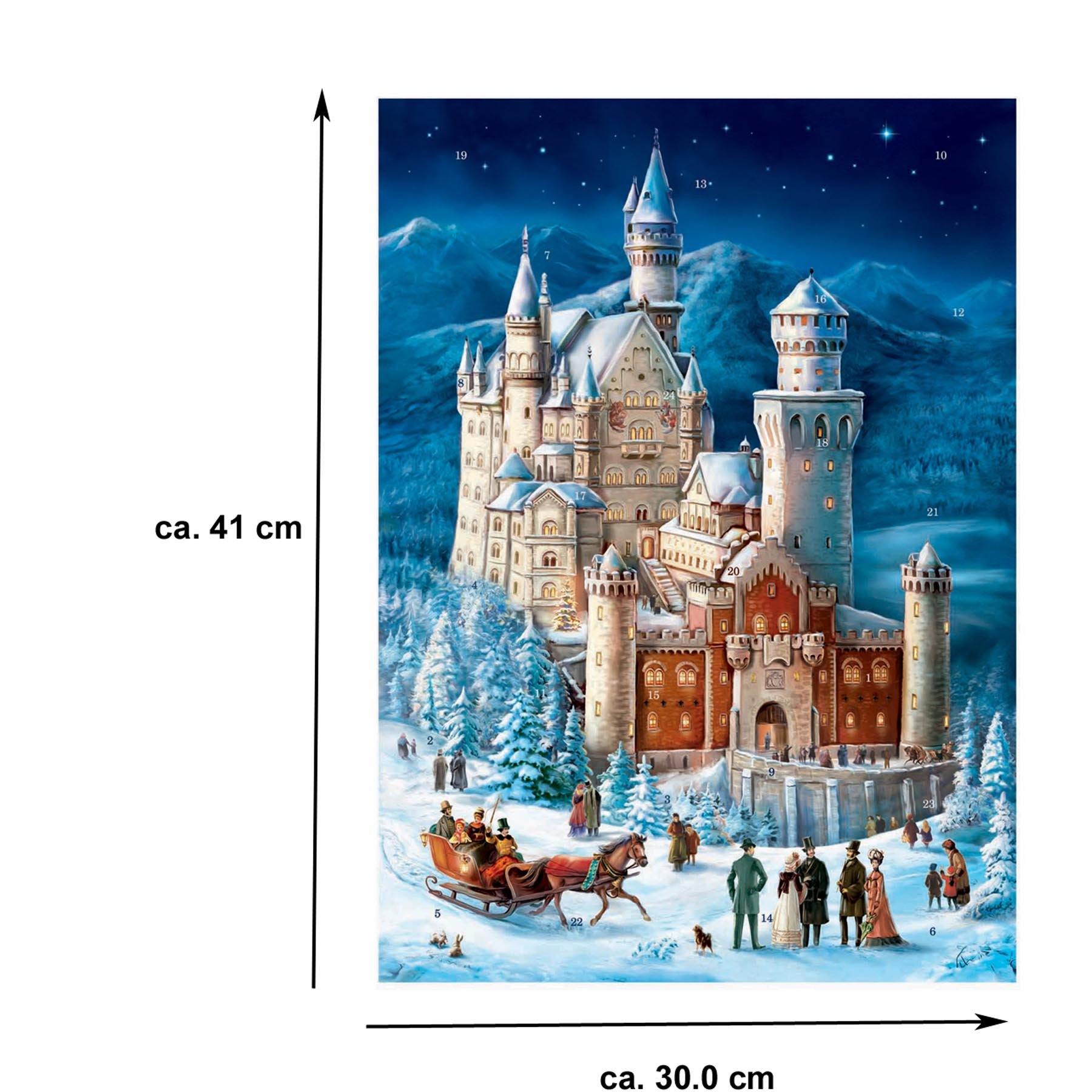 Adventskalender "Neuschwanstein" - Sellmer Adventskalender