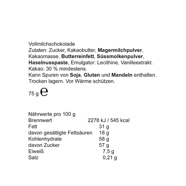 Schoko-Adventskalender "Verschneites Dorf"