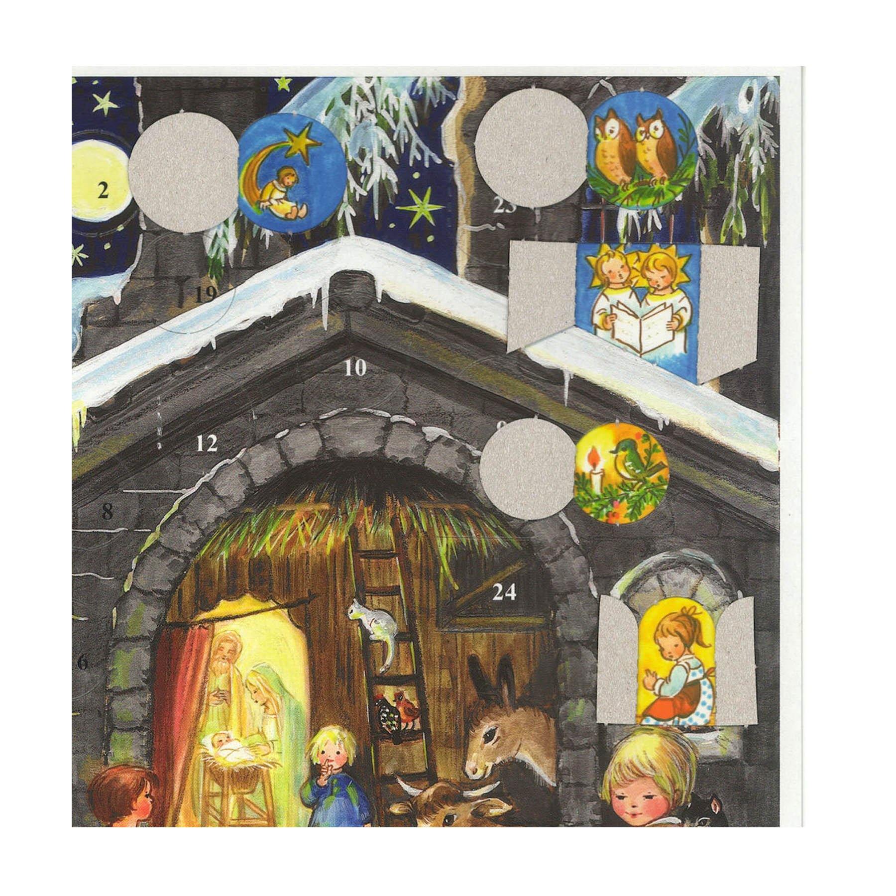 Adventskalender A4 "Am Stall" - Sellmer Adventskalender thumbnail