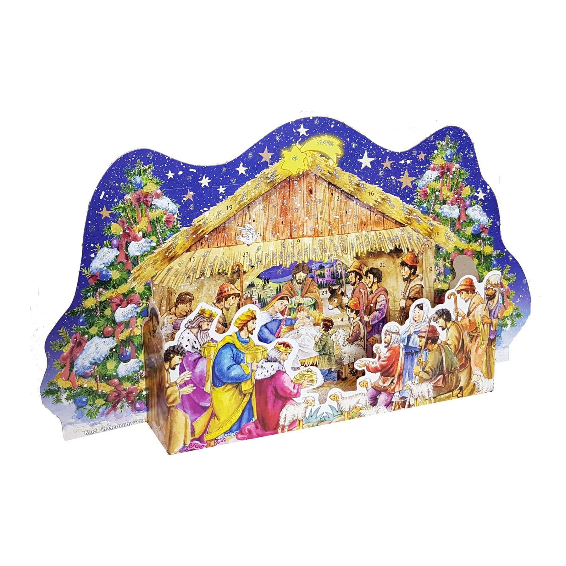 Adventskalender "Bei der Weihnachtskrippe" - Sellmer Adventskalender