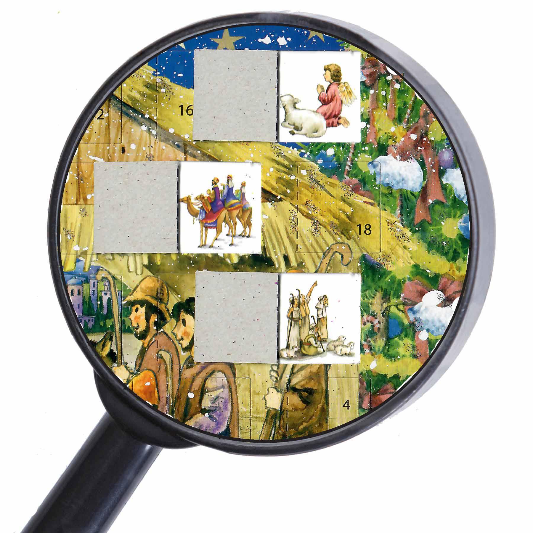 Adventskalender "Bei der Weihnachtskrippe" - Sellmer Adventskalender