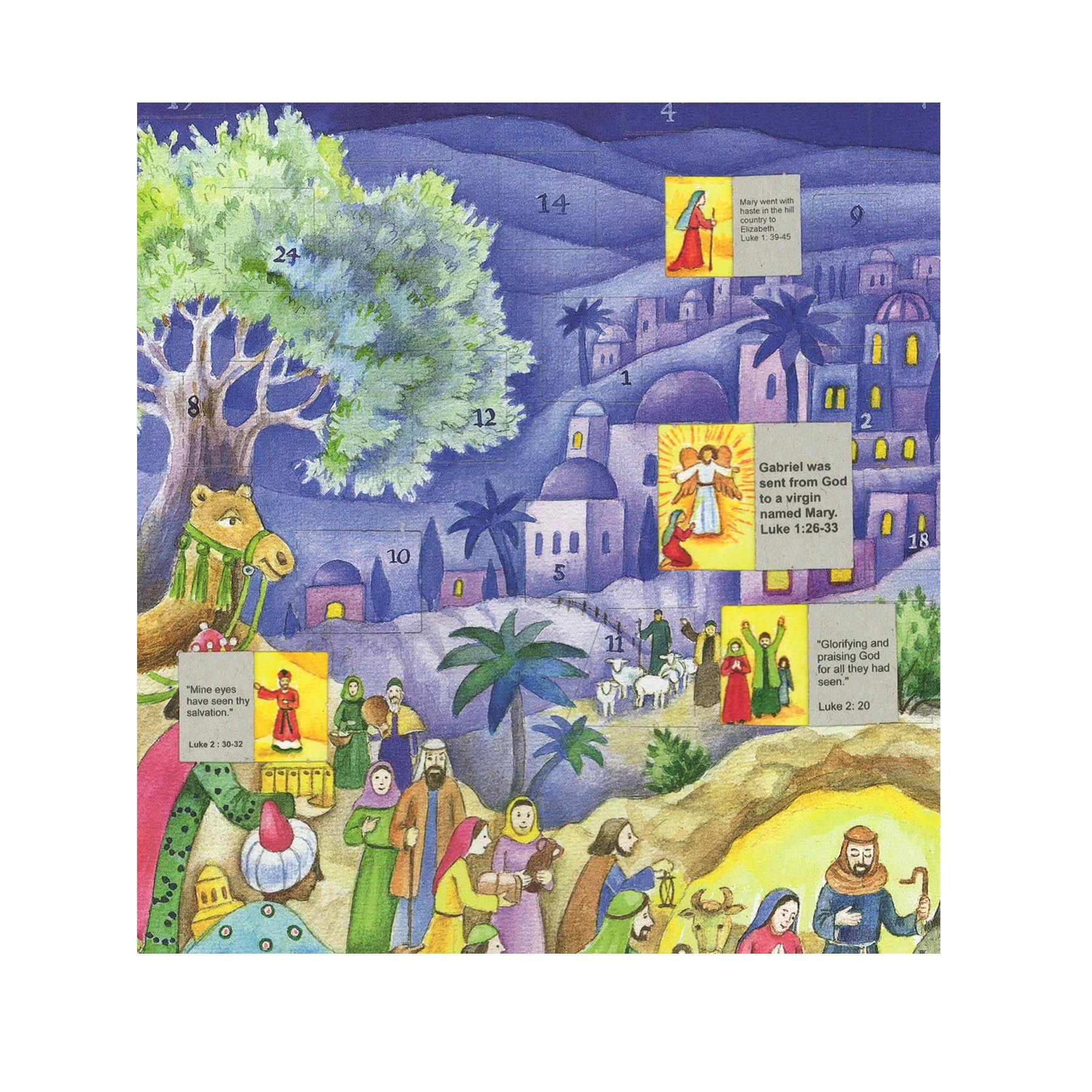 Adventskalender "Besuch an der Krippe" - Sellmer Adventskalender thumbnail