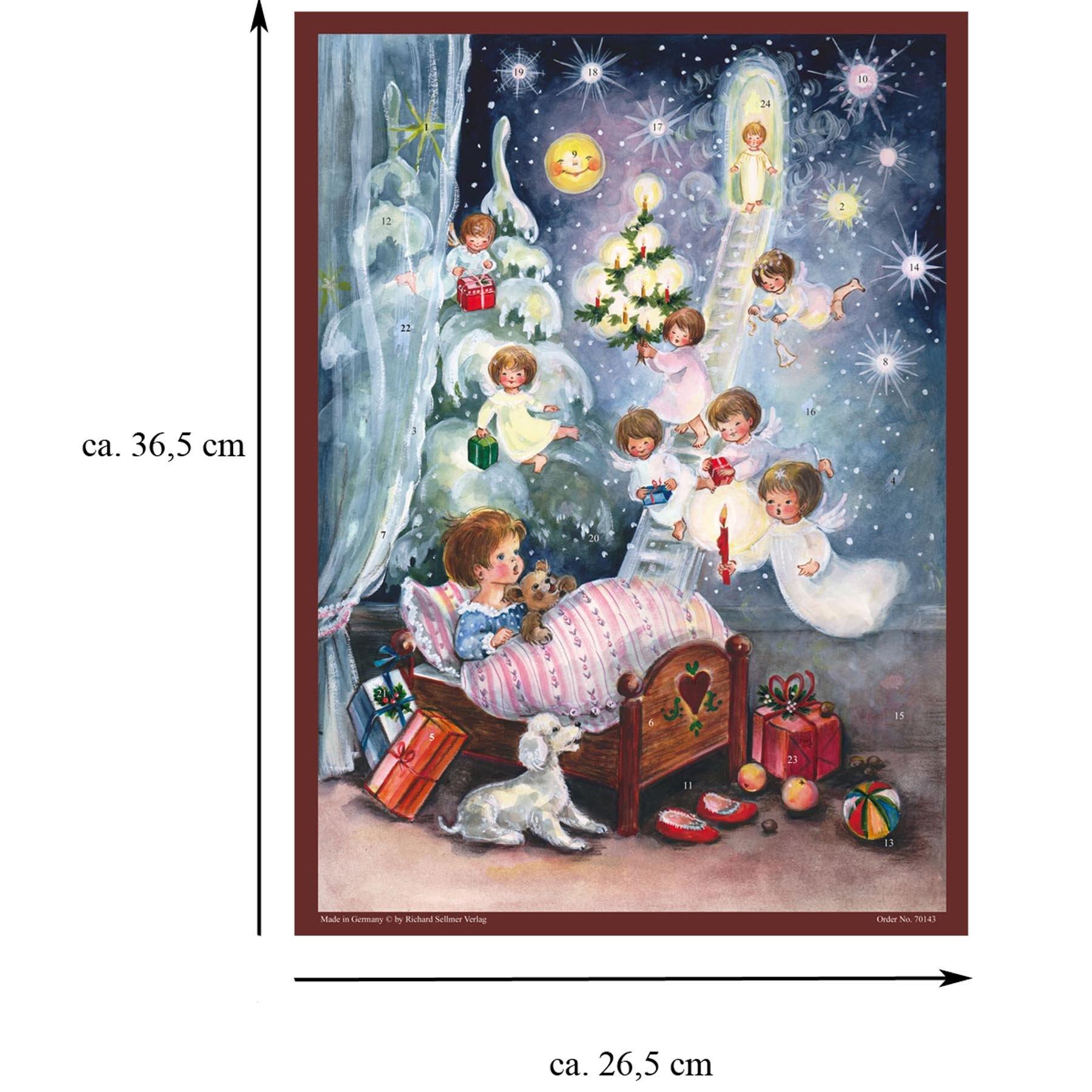 Adventskalender "Engelstraum" - Sellmer Adventskalender