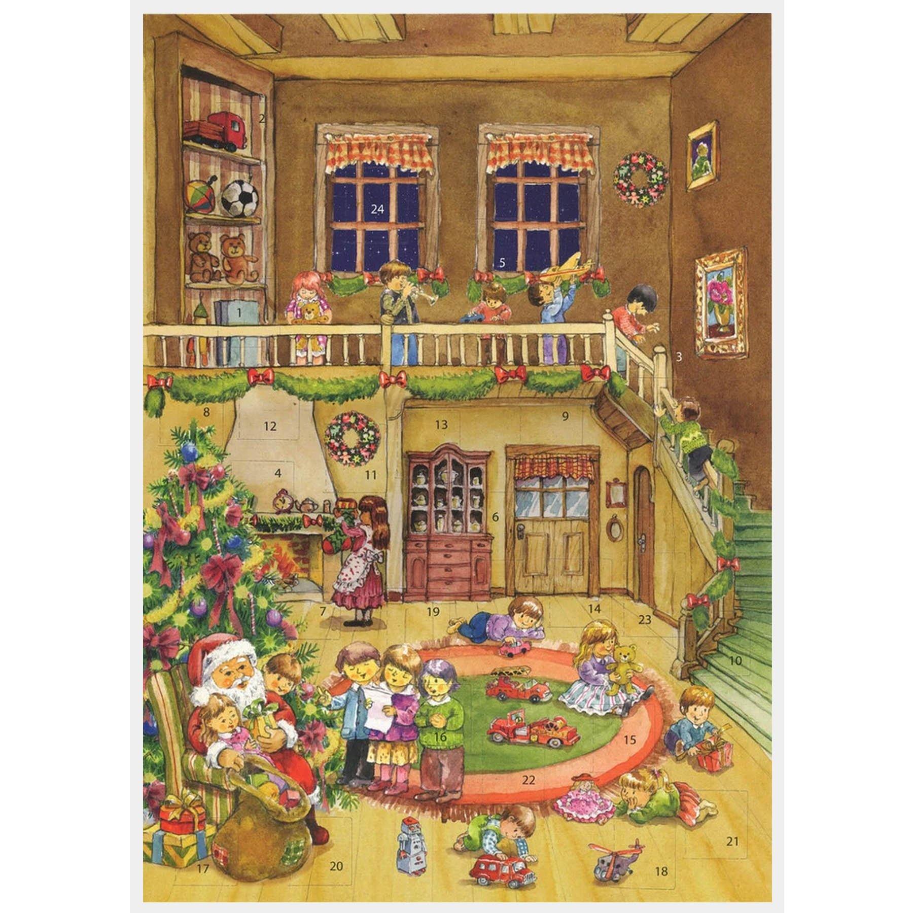 Adventskalender "Geschenke vom Weihnachtsmann" - Sellmer Adventskalender