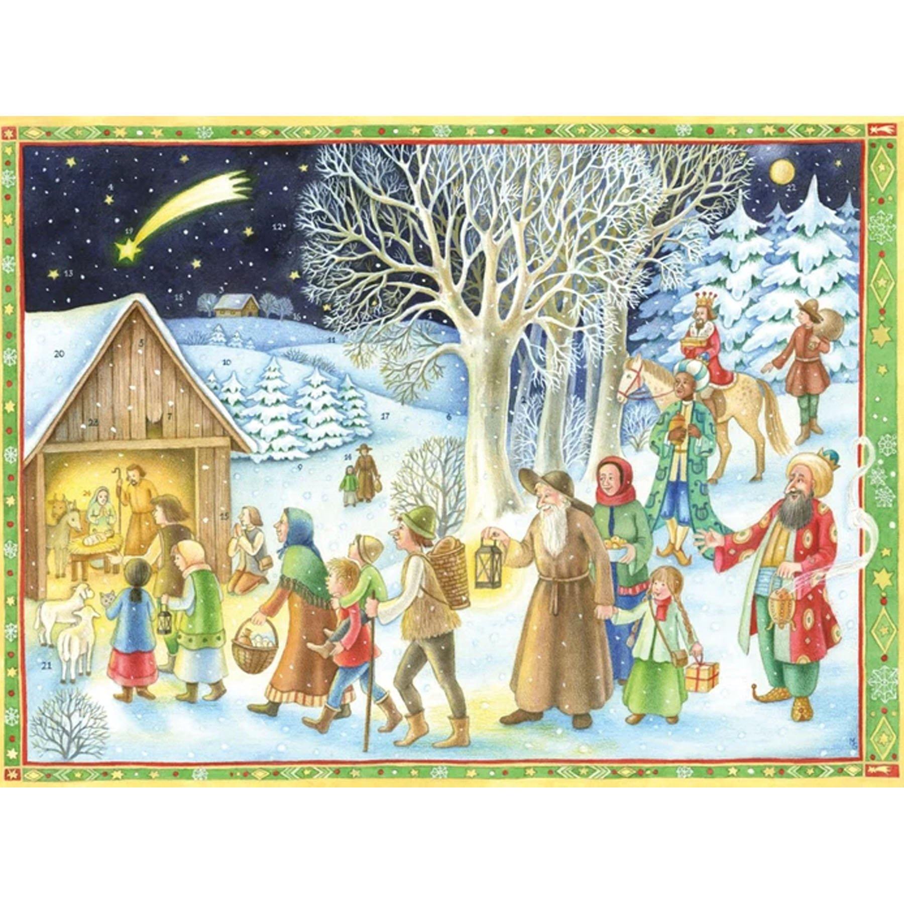 Adventskalender "Kommt, seht den Stall" - Sellmer Adventskalender