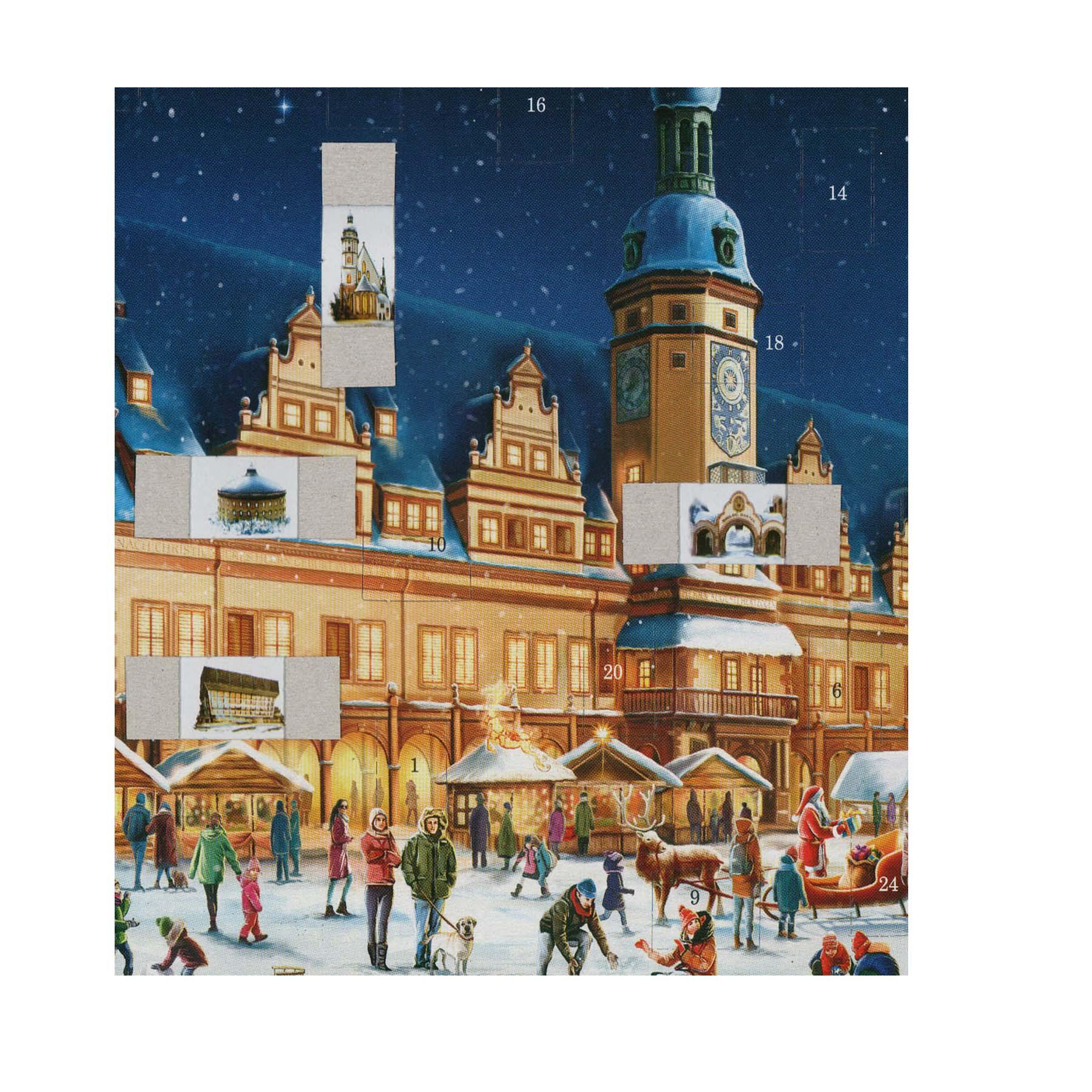 Adventskalender "Leipzig" - Sellmer Adventskalender
