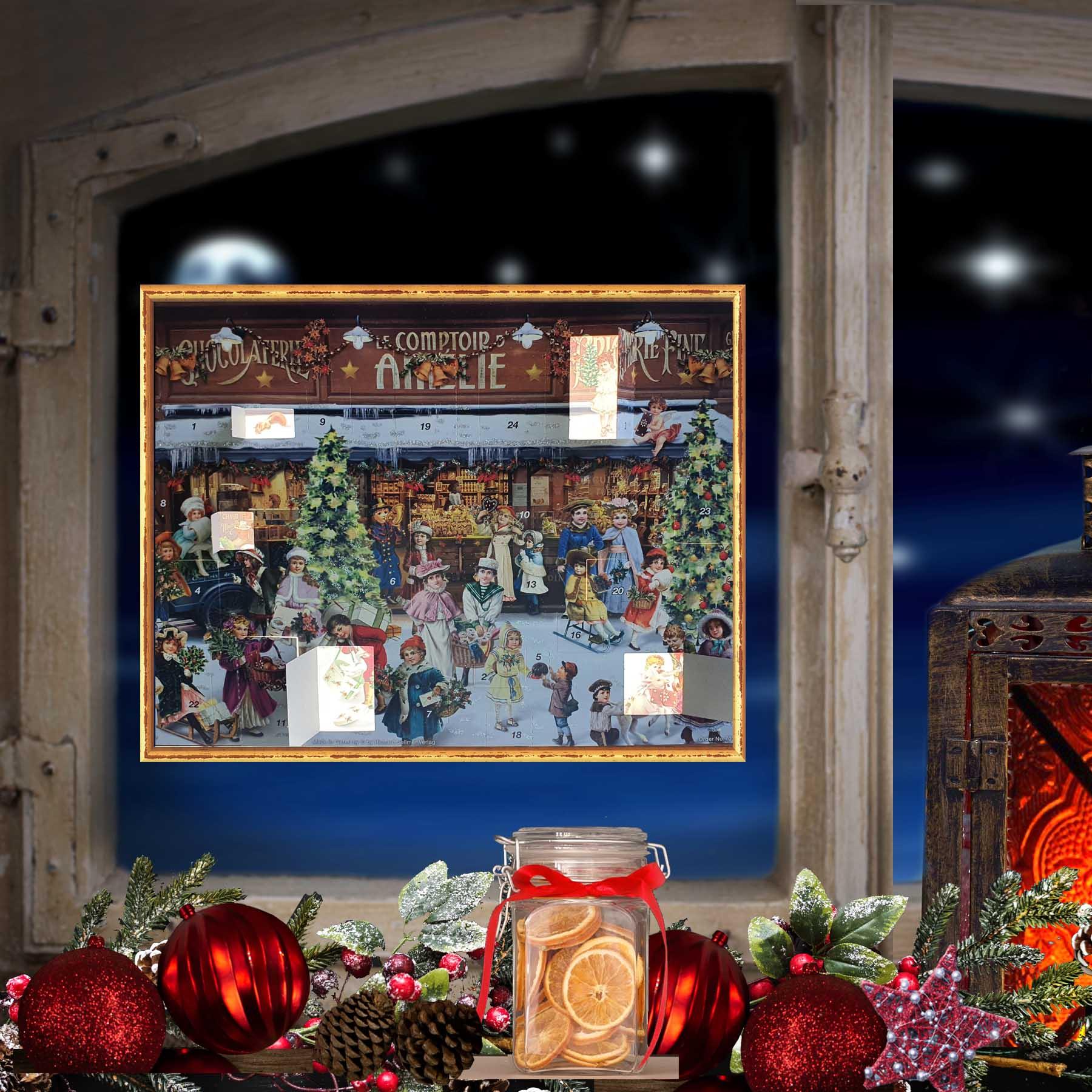 Adventskalender "Viktorianischer Laden" - Sellmer Adventskalender thumbnail