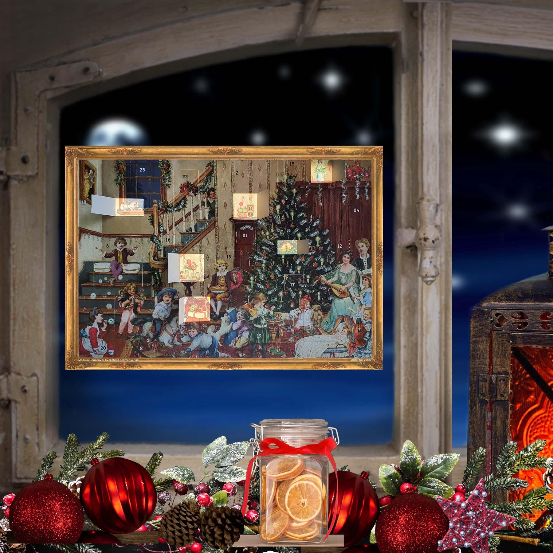 Adventskalender "Weihnachtsabend" - Sellmer Adventskalender