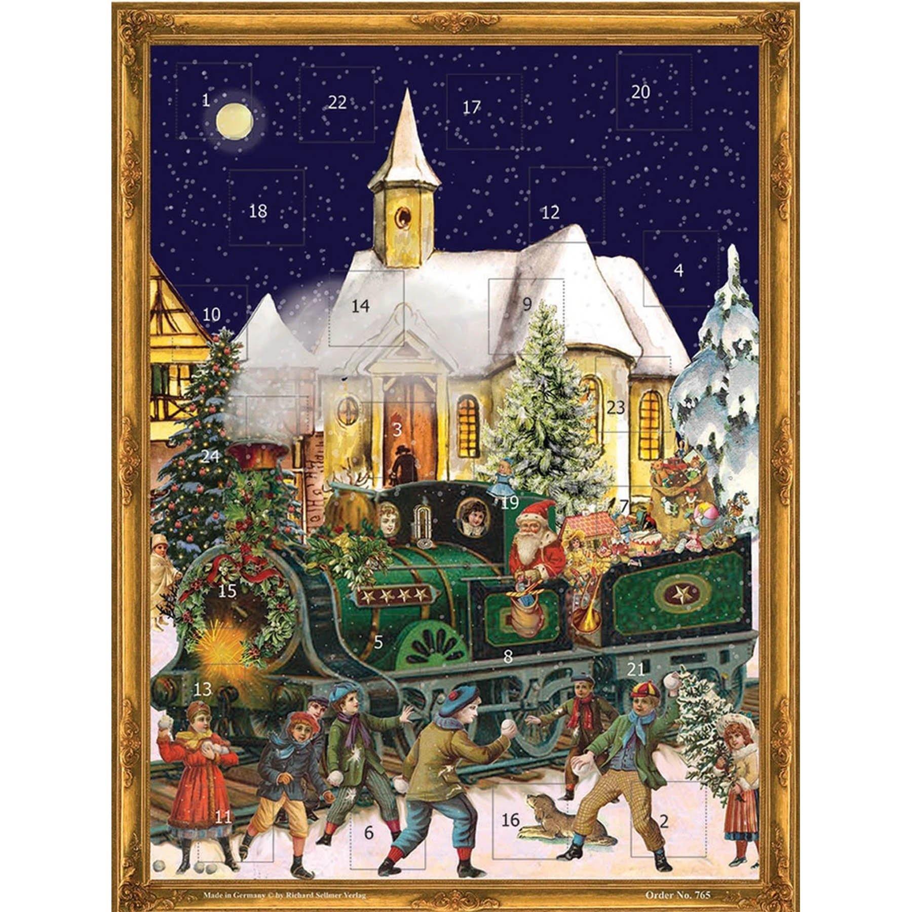 Adventskalender "Weihnachtszug" - Sellmer Adventskalender