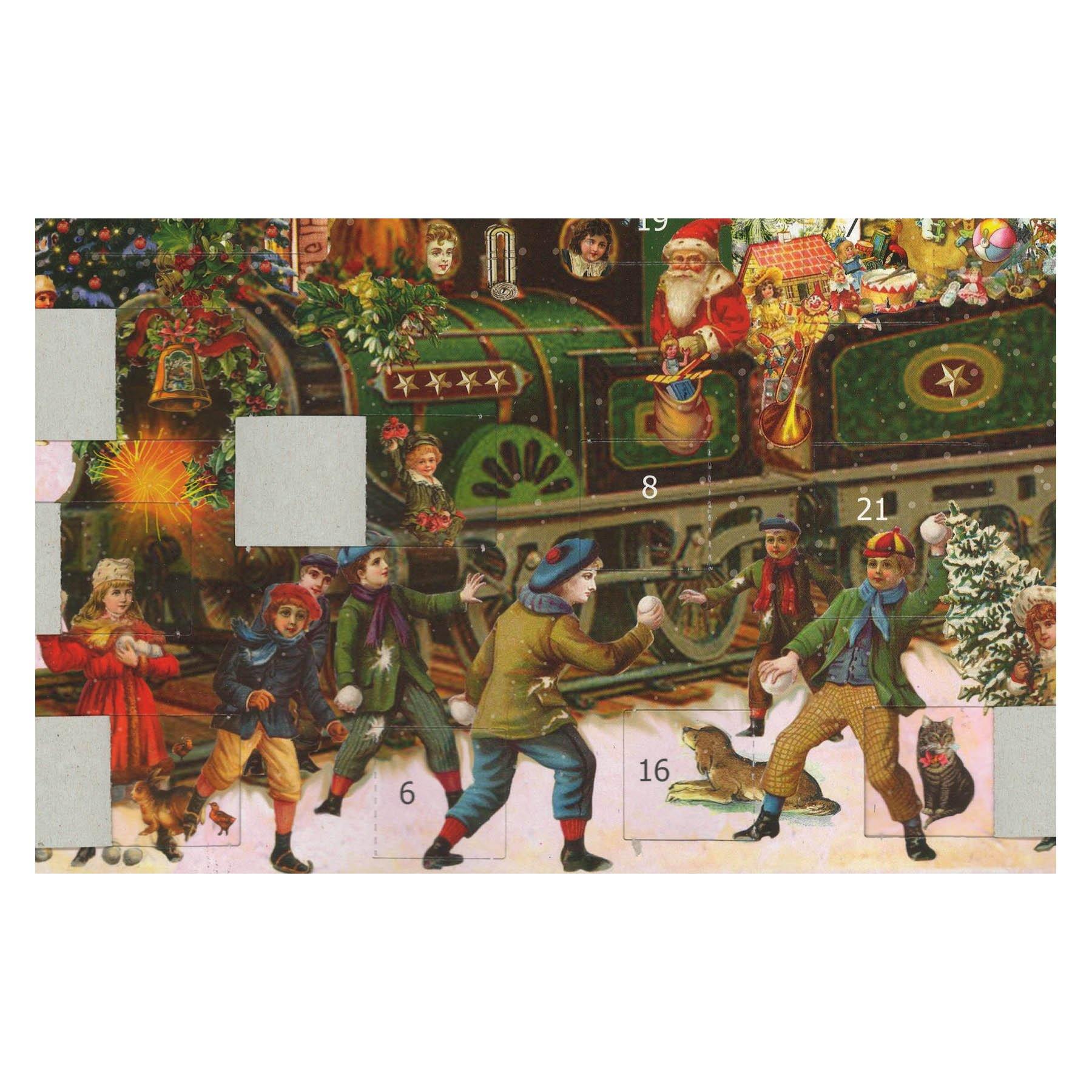Adventskalender "Weihnachtszug" - Sellmer Adventskalender thumbnail