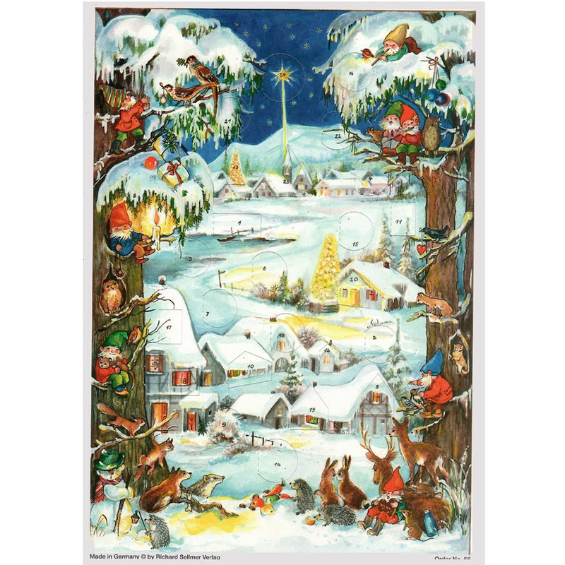 Advent calendar "Winter Village"
