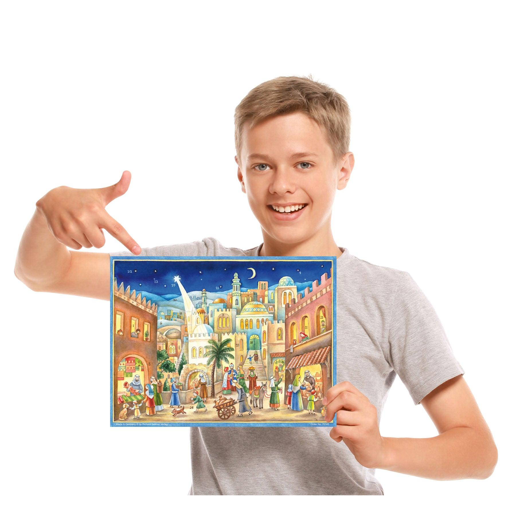 Adventskalender "Zu Bethlehem geboren" - Sellmer Adventskalender thumbnail