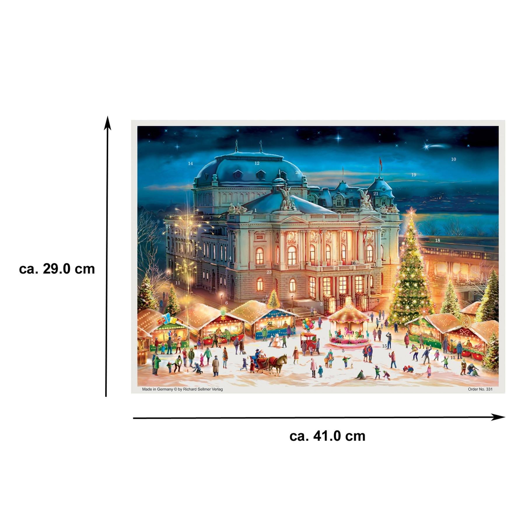 Adventskalender "Zürich-Oper" - Sellmer Adventskalender
